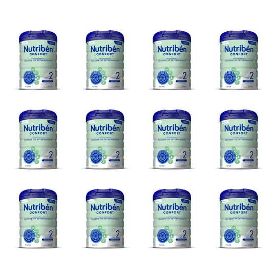 Nutribén Confort 2 Milk Continuation, 12 x 800g