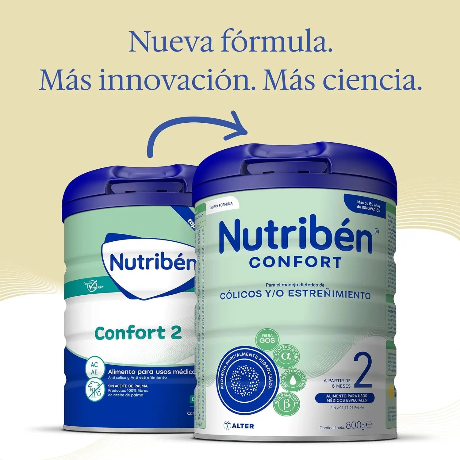 Nutribén Confort 2 Milk Continuation, 800 g