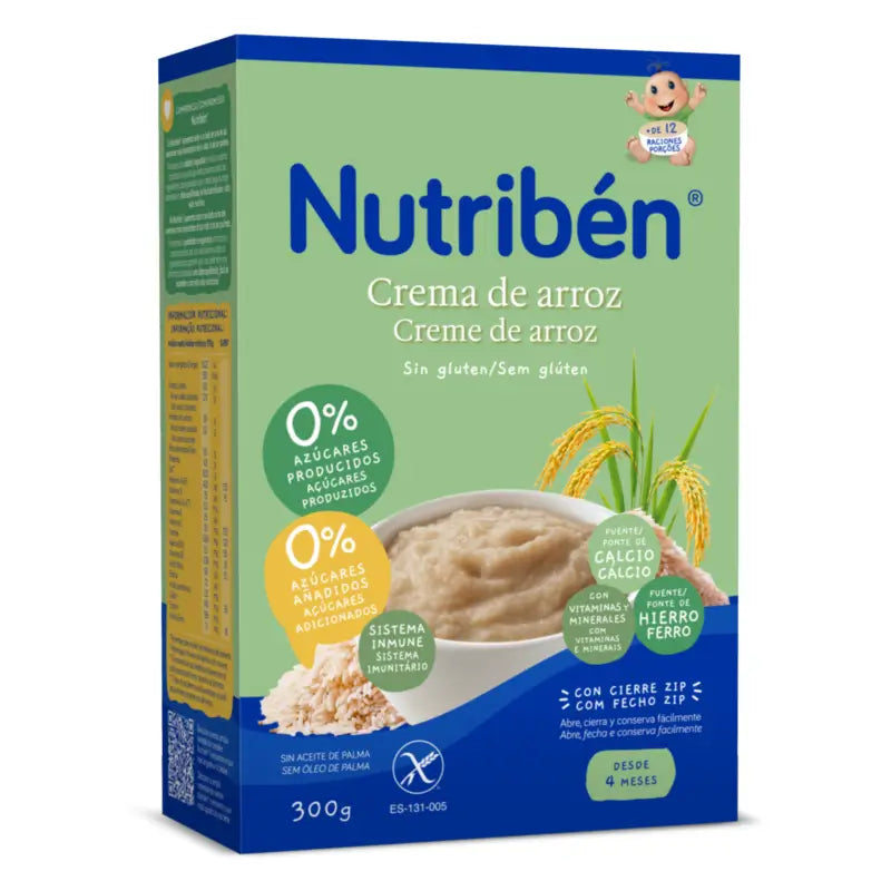 Nutriben Papilla Cream of Rice 300 g