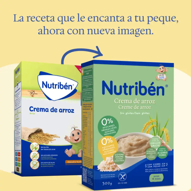 Nutriben Papilla Cream of Rice 300 g
