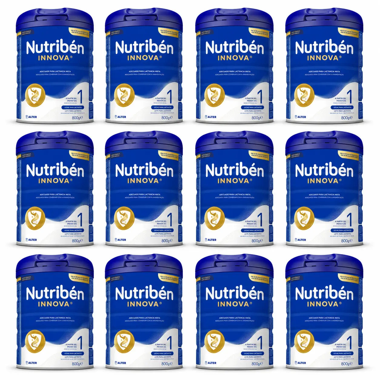 Nutribén Innova 1 Top Protein Starter Milk, 12 X 800 g
