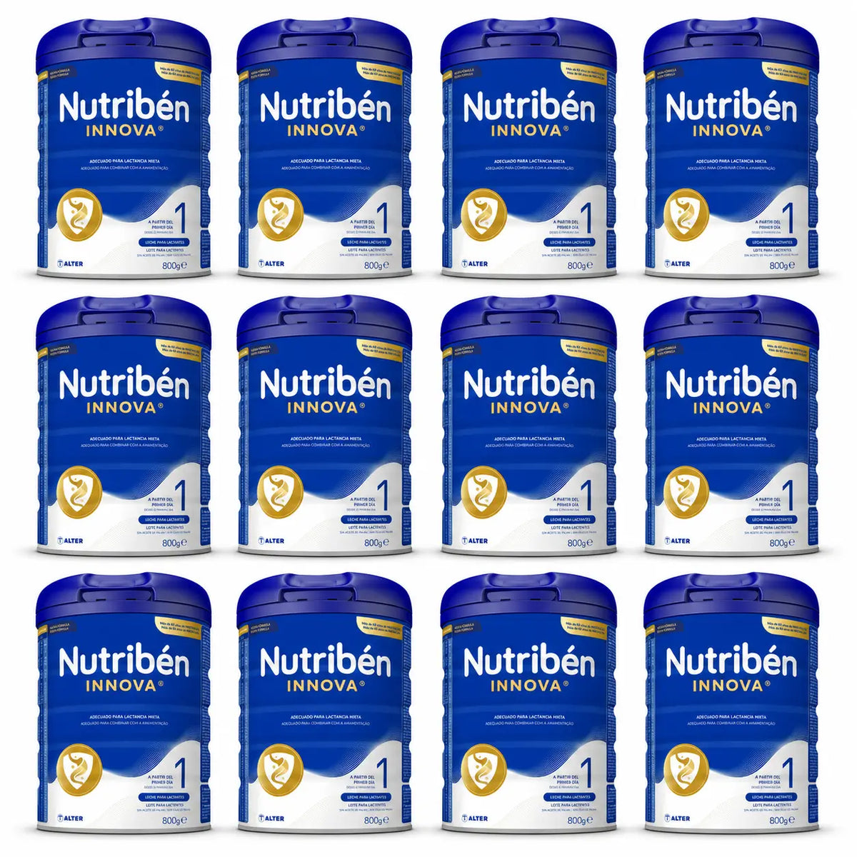 Nutribén Innova 1 Top Protein Starter Milk, 12 X 800 g