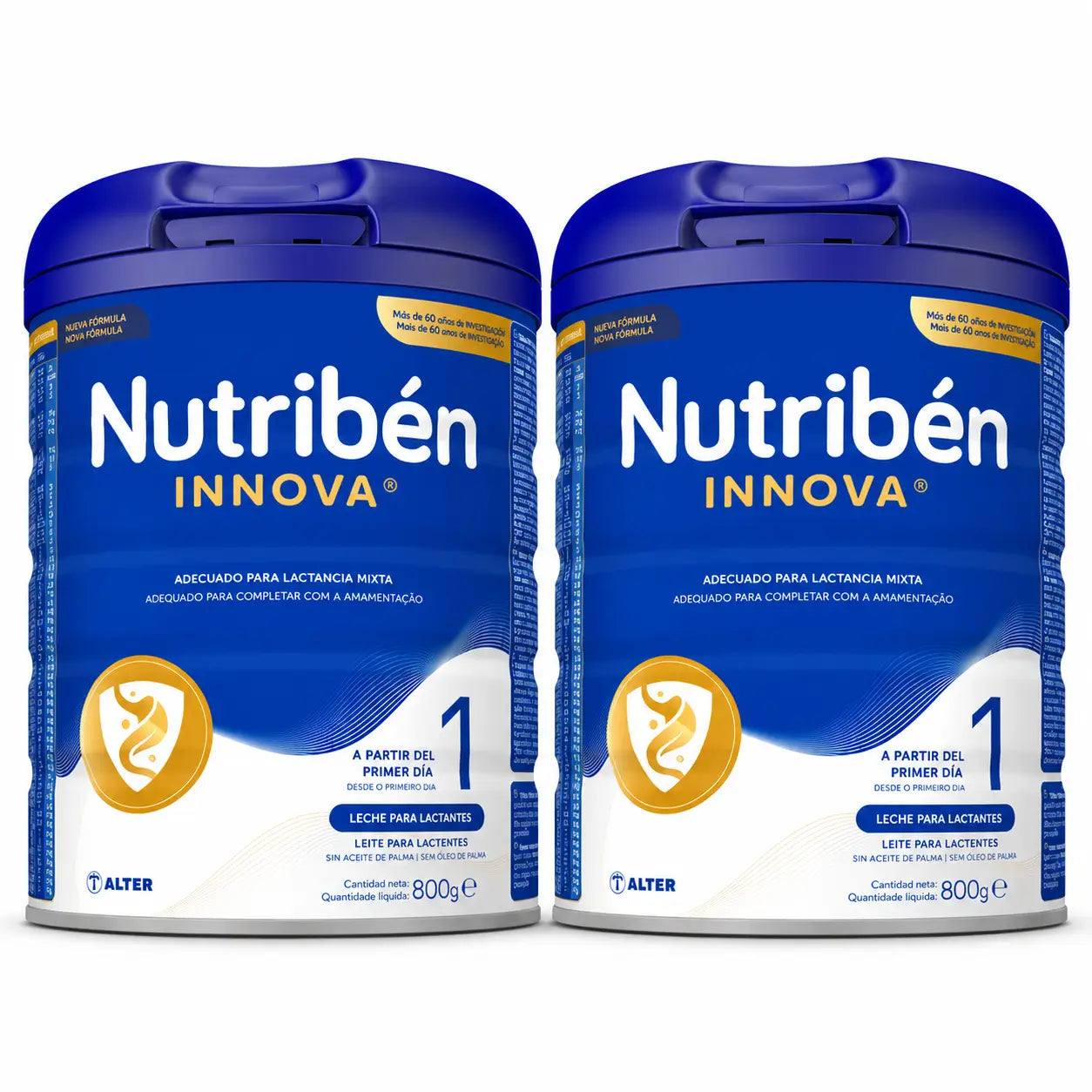Nutribén Innova 1 Top Protein Starter Milk, 2 X 800 g