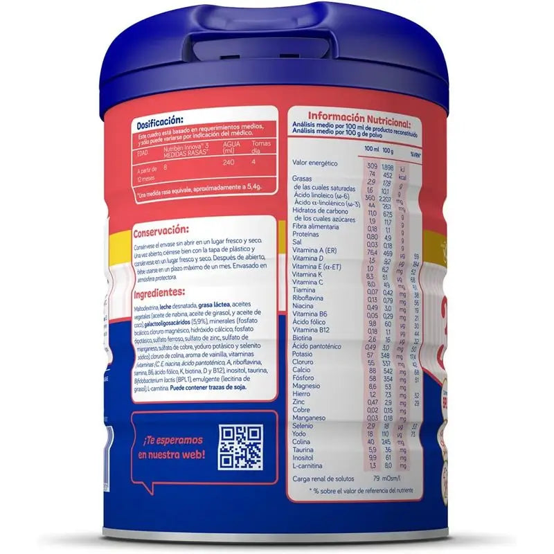 Nutribén Innova 3 Growth Milk, 800g
