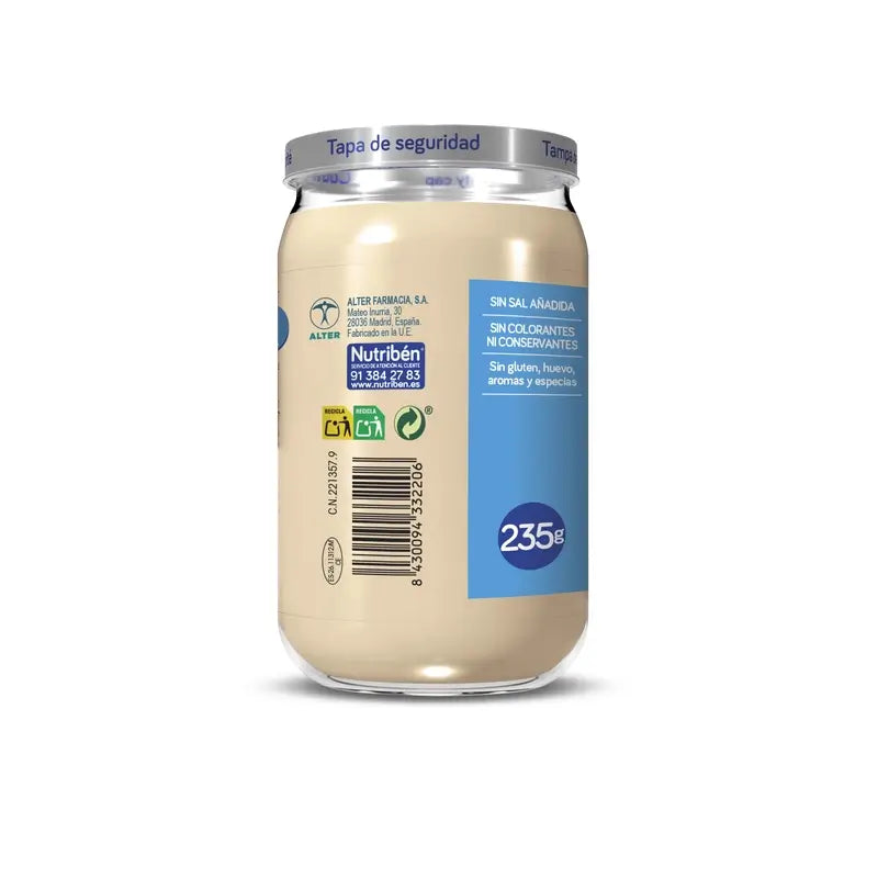 Nutriben Béchamel Potito with Sole and Hake , 235g