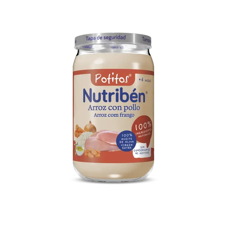 Nutriben Potito Chicken with Rice, 235 g