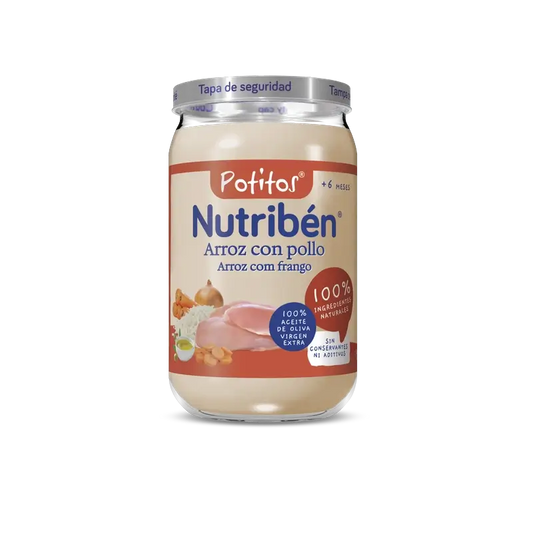 Nutriben Potito Chicken with Rice, 235 g
