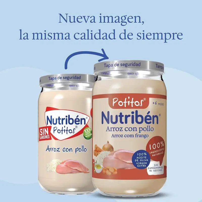 Nutriben Potito Chicken with Rice, 235 g