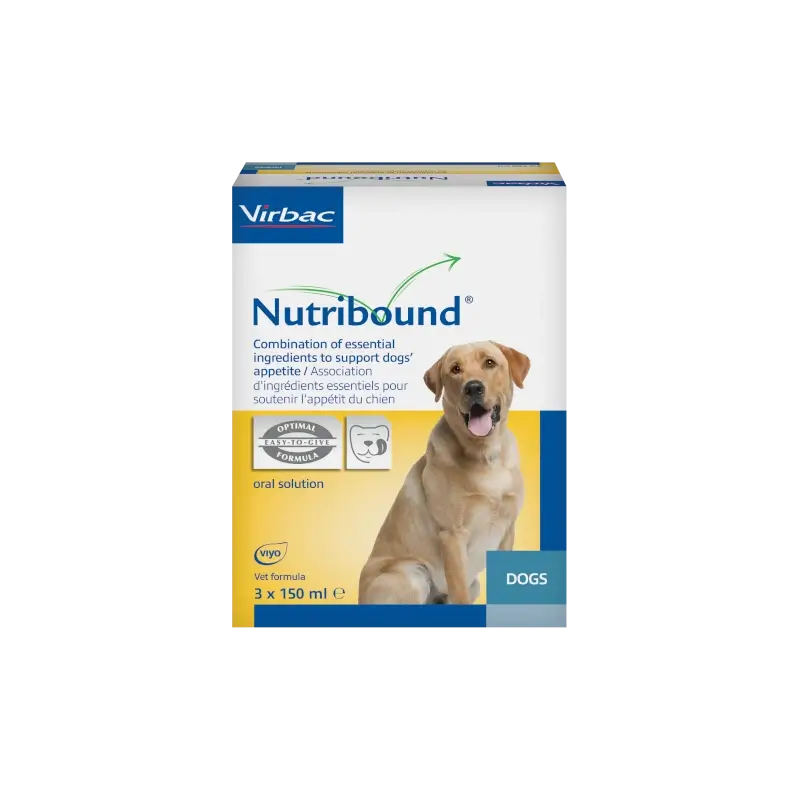 Virbac Nutribound Dogs Box 3 x 150 Ml
