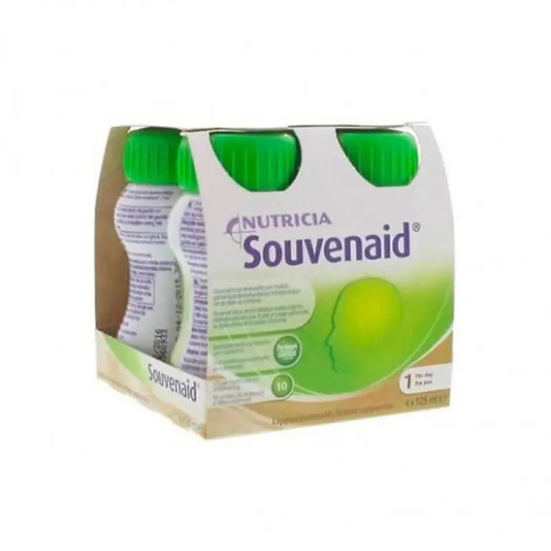 Nutricia Souvenaid Smoothies Cappuccino Flavour, 4 units x 125 ml