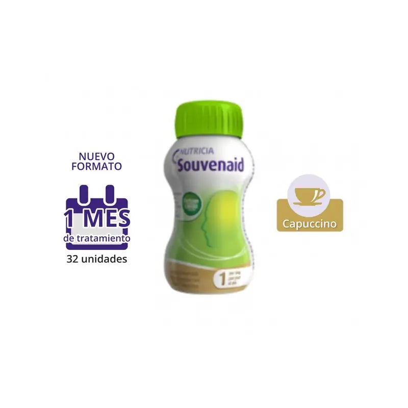 Nutricia Souvenaid Smoothies Cappuccino Flavour, 4 units x 125 ml