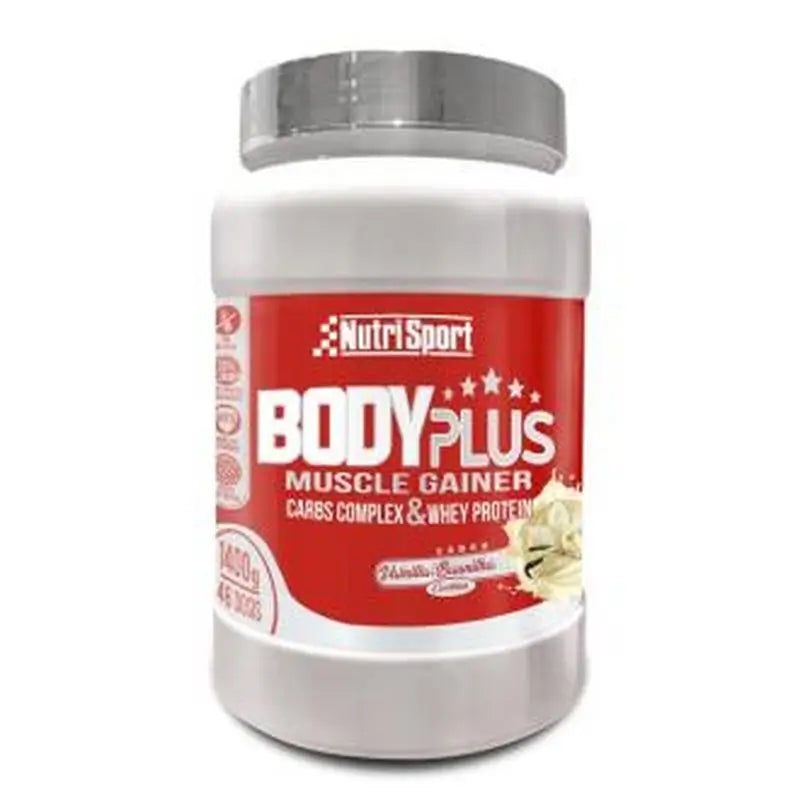 Nutrisport Bodyplus Vanilla 1,4Kg.
