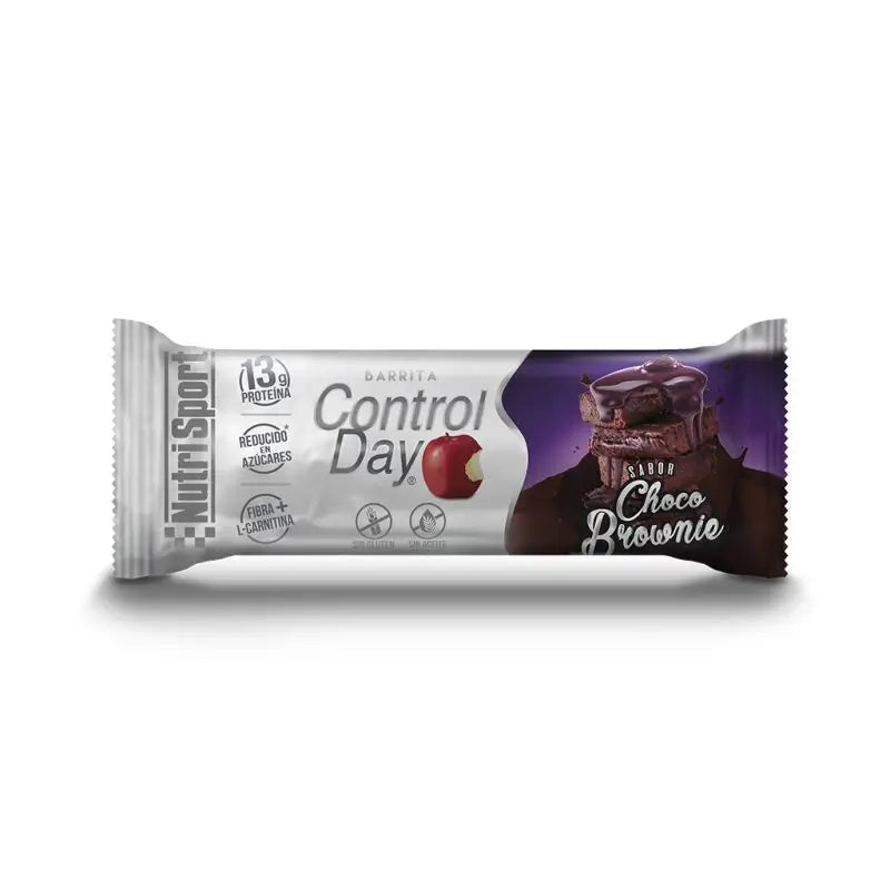 Nutrisport Box Control Day Red.Azuc. Choco-Brownie , 28 bars