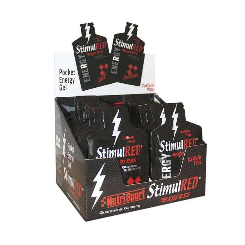 Nutrisport Box Stimul Red Express Exotico, 24 Gels