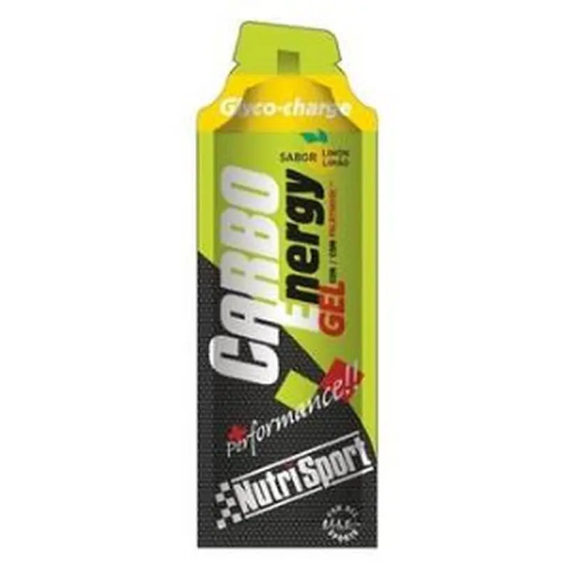 Nutrisport Carbo Energy Gel Lemon Box 18Unid.