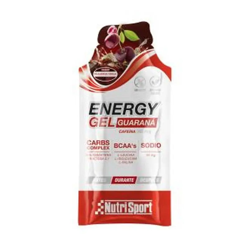 Nutrisport Energy Gel Guarana Cherry-Cola 24Uds.