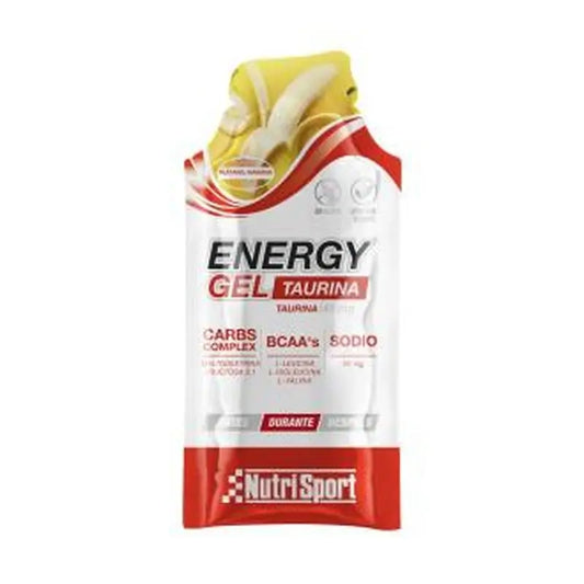 Nutrisport Energy Gel Taurine Banana 24Uds.
