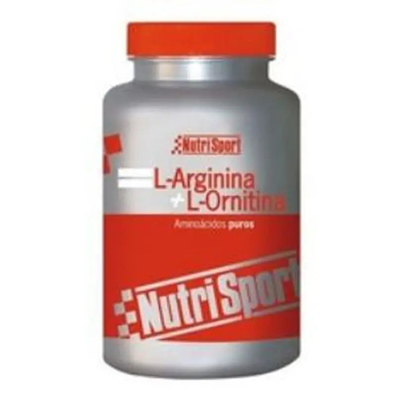 Nutrisport L-Arginine L-Ornithine 500Mg. 100 Capsules