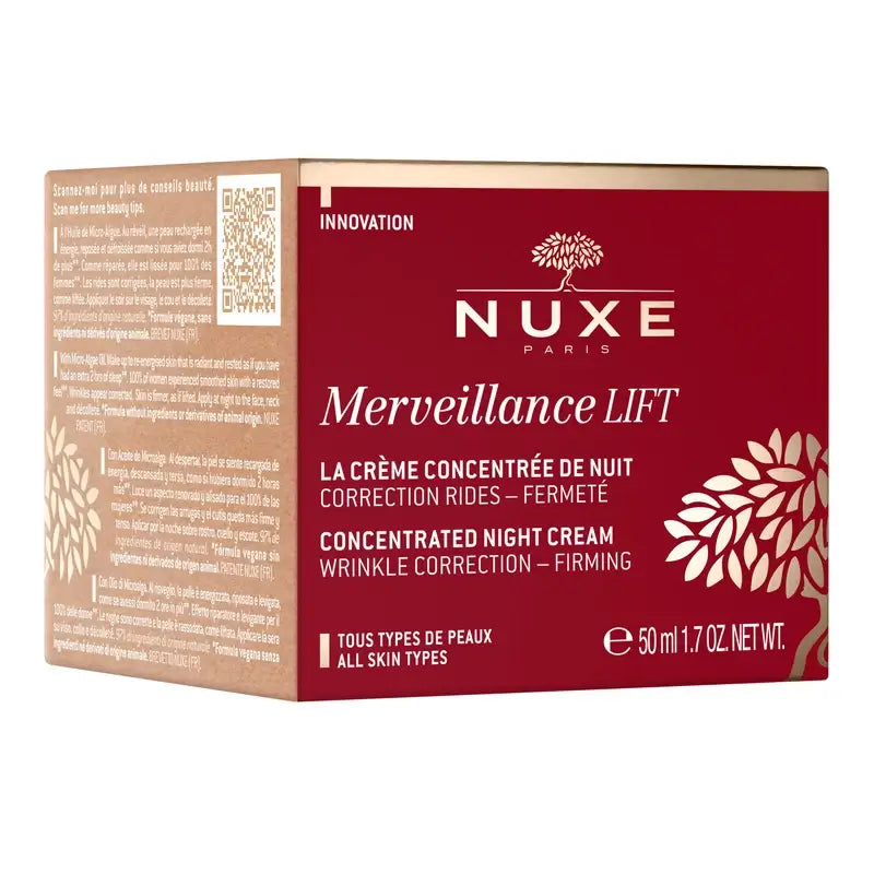 Nuxe Merveillance Lift Concentrated Night Cream 50 ml