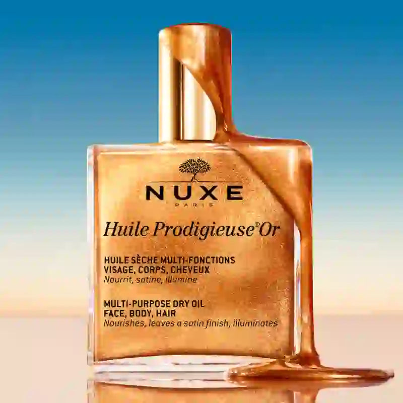 Nuxe Prodigieux Multi-Ranges Gift Box Glow Infinite Huile Prod Or + Reve The Miel Labial + Huile Classic