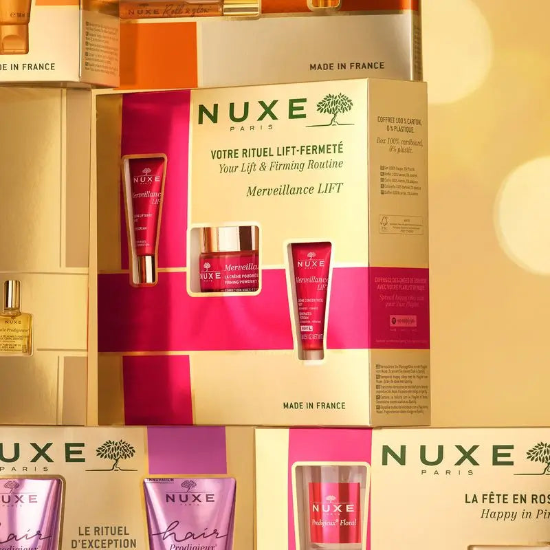 Nuxe Firming Routine: Powder Cream 50Ml + Eye Contour 15Ml + Night Cream 15Ml