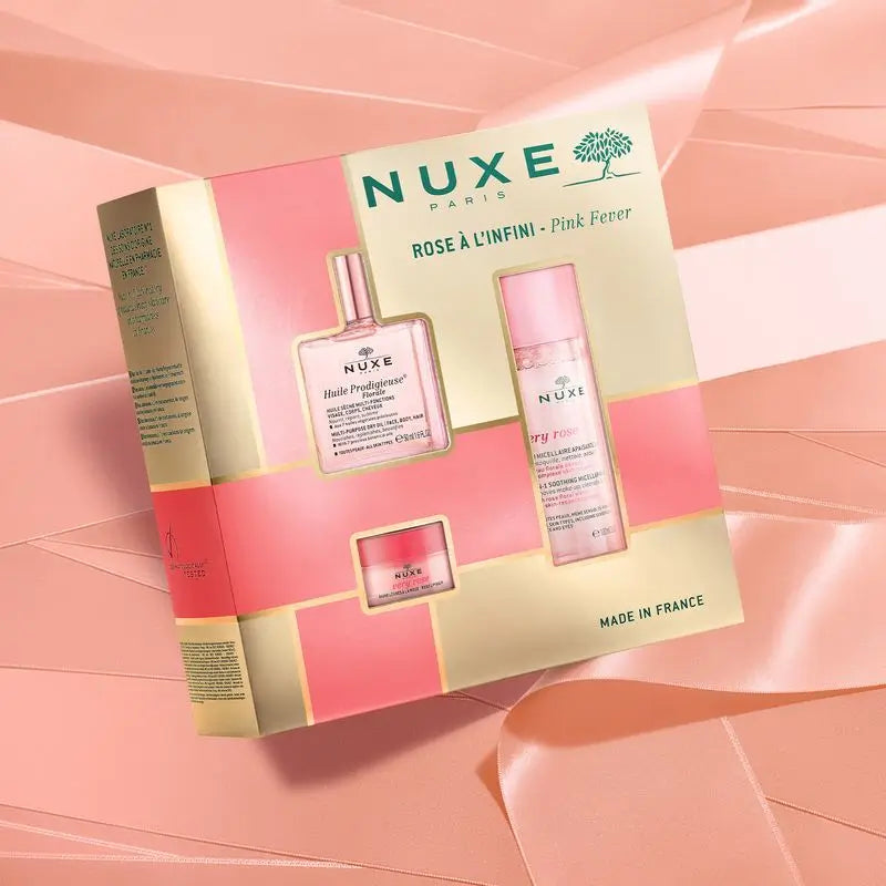 Nuxe Rose Facial Care : Coffret La Vie En Rose