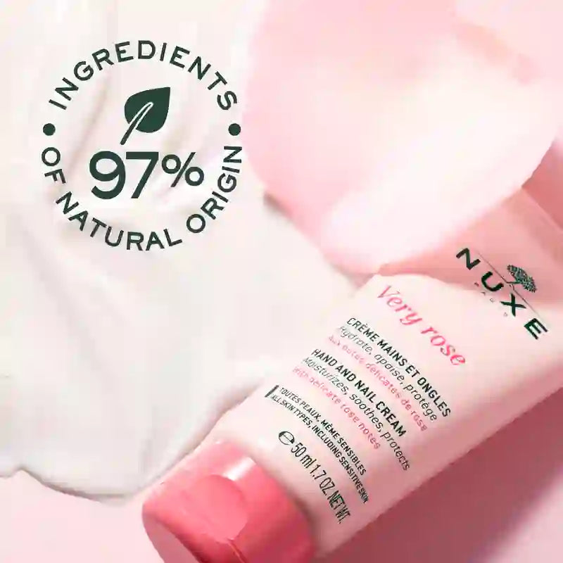 Nuxe Very Rose Gift Box Very Rose Cleansing Gel + Hand Cream + Perfumed Eau de Toilette