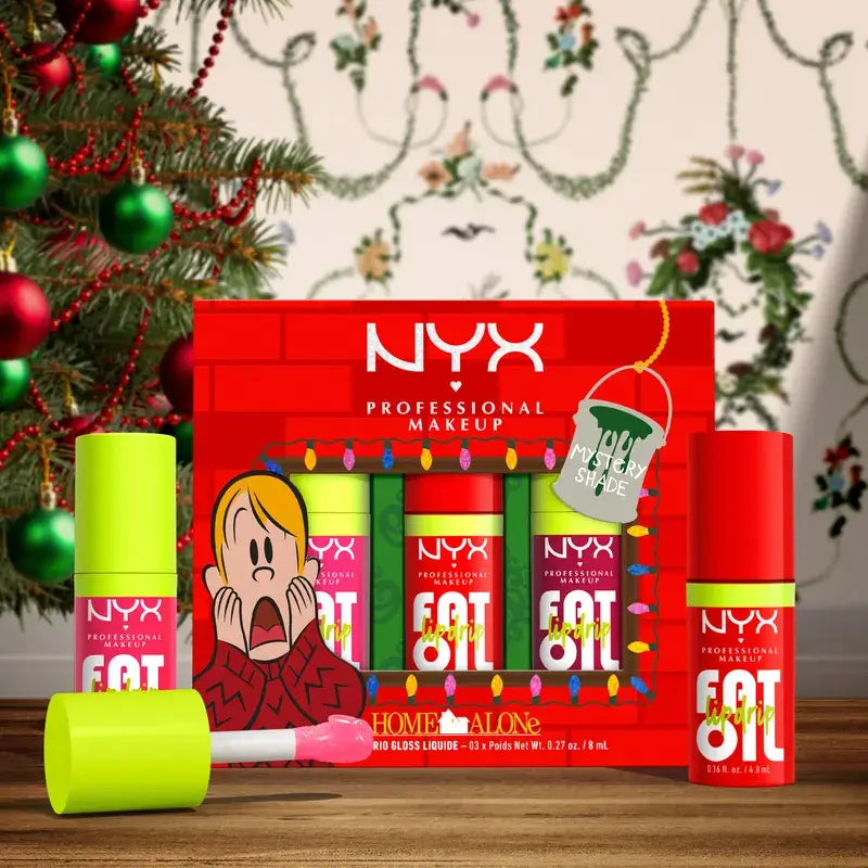 Nyx Home Alone Drip Trio Lip Oil , 3x8 ml
