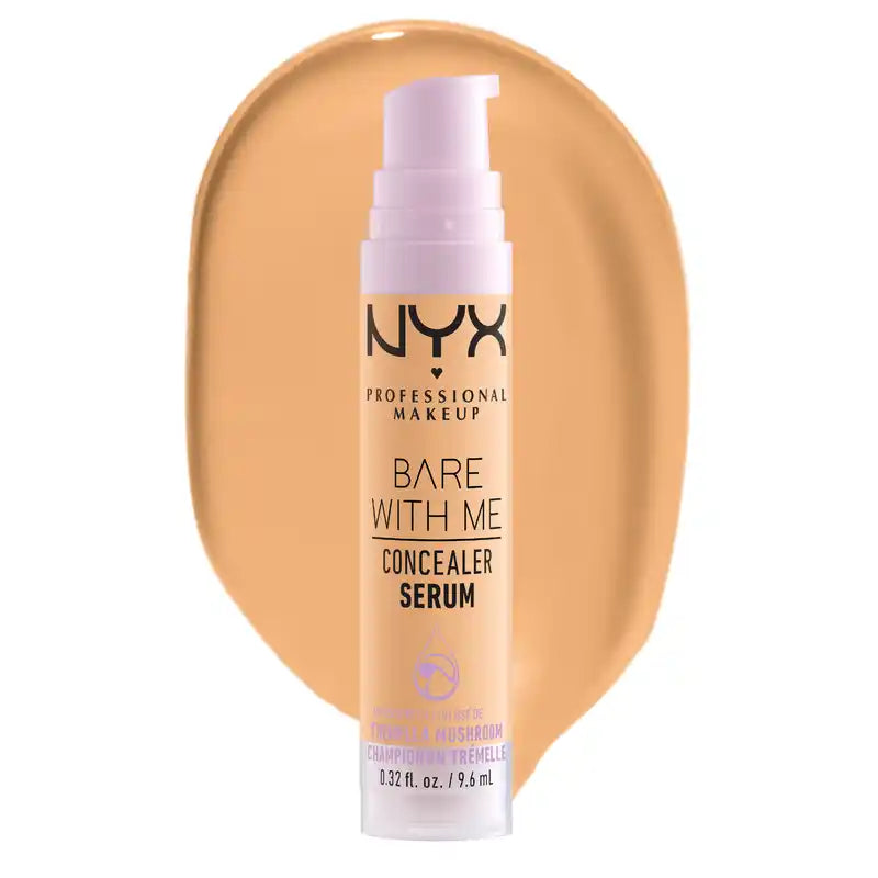 Nyx Bare With Me Serum Concealer, Golden Shade. Vegan Formula , 9.6 ml