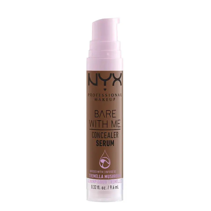 Nyx Bare With Me Serum Concealer, Rich Shade. Vegan Formula. , 9.6 ml
