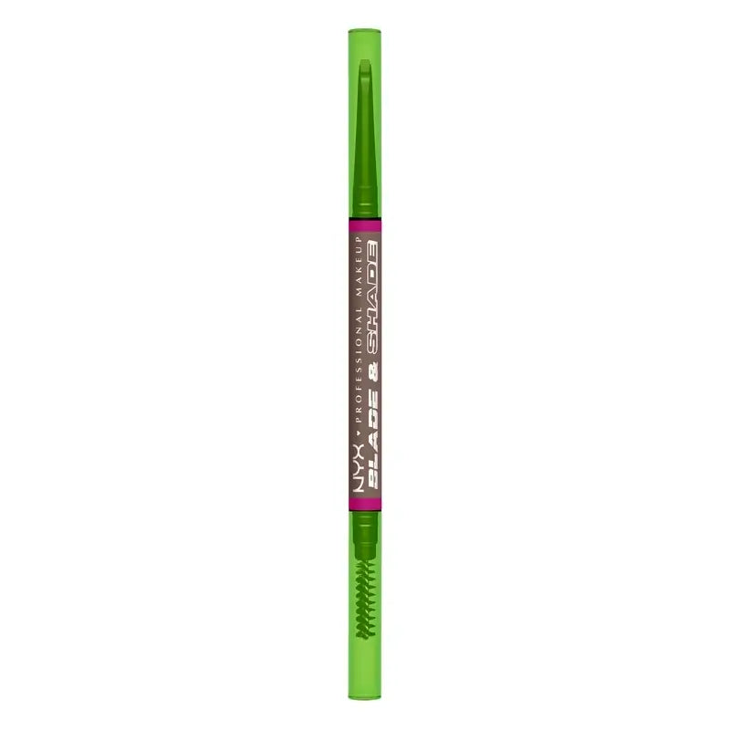 Nyx Blade & Shade Double-Ended Eyebrow Pencil, Cool Ash Brown 03 , 0.06 grams
