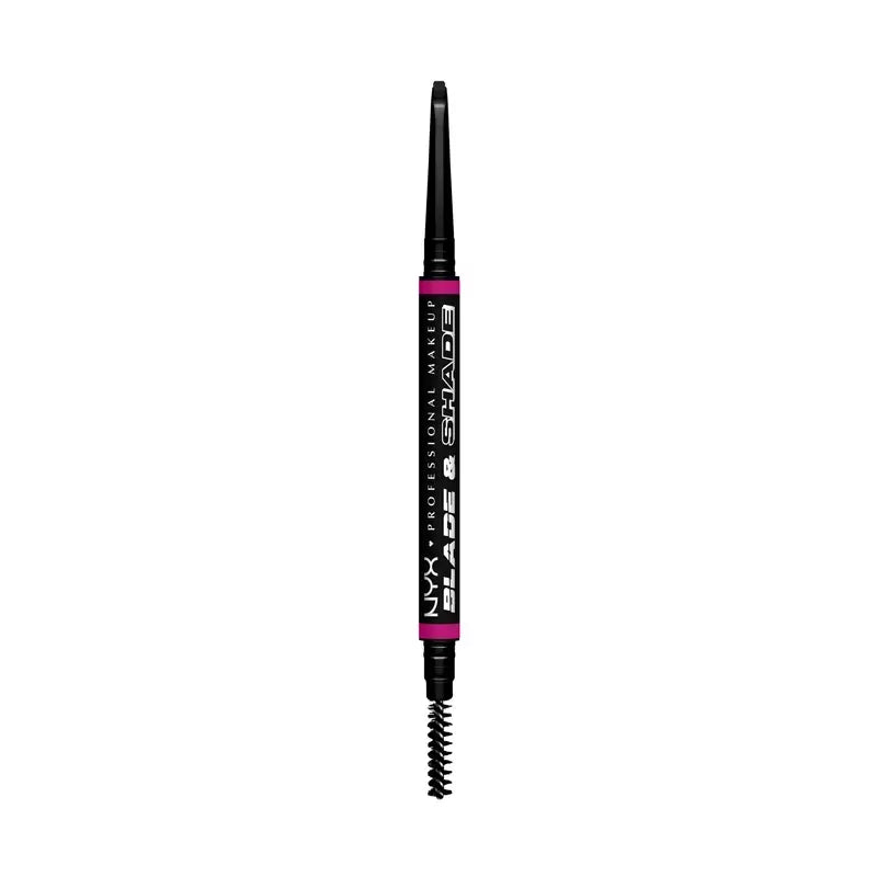 Nyx Blade & Shade Dual Pencil Eyebrow Pencil, Black 12 , 0,06 gr