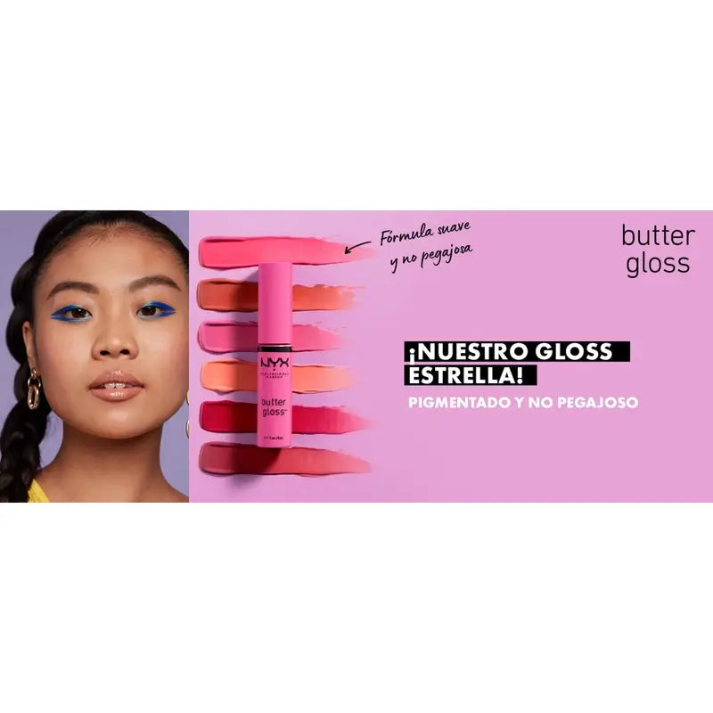 Nyx Lip Gloss Butter Gloss Ginger Snap , 8 ml