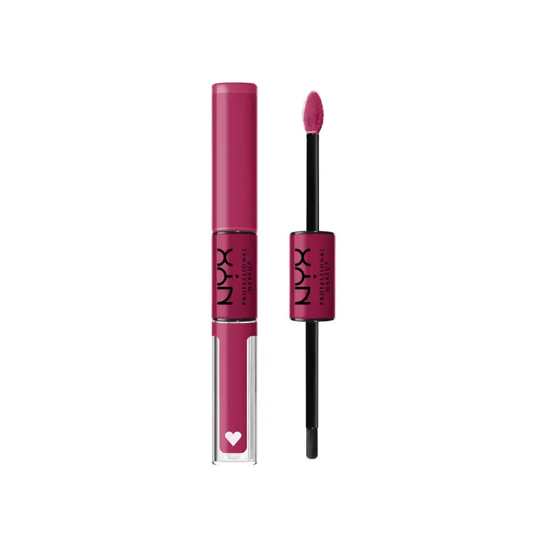 Nyx Long Lasting Lip Gloss 16 Hours High Pigmentation Shine Loud Vegan, Shade Another Level, Colour Pink , 1 pcs.