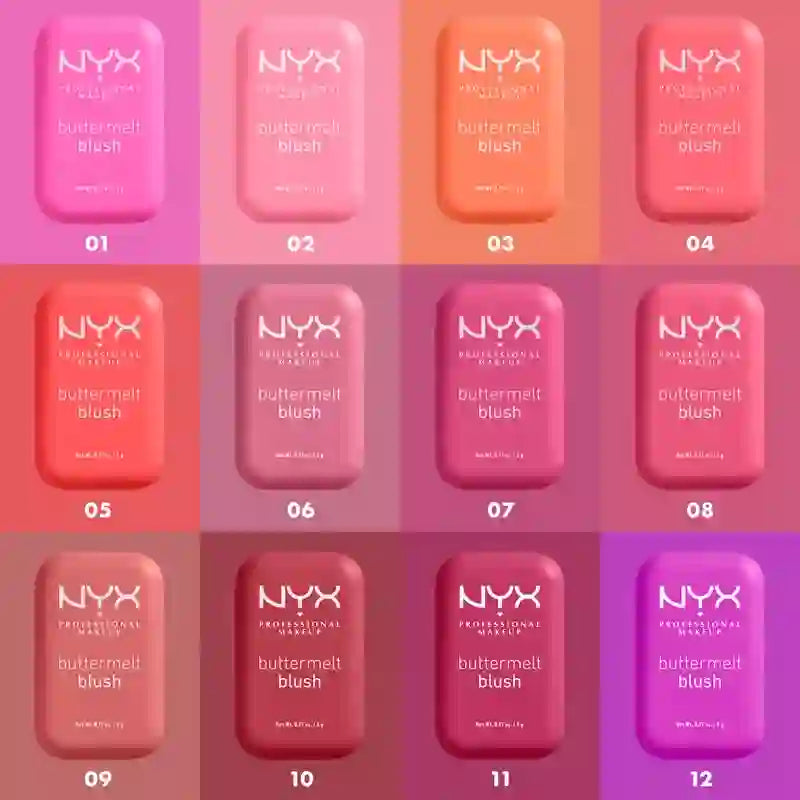 Nyx Buttermelt Blush Blush 01 My Butta Half , 5 gr