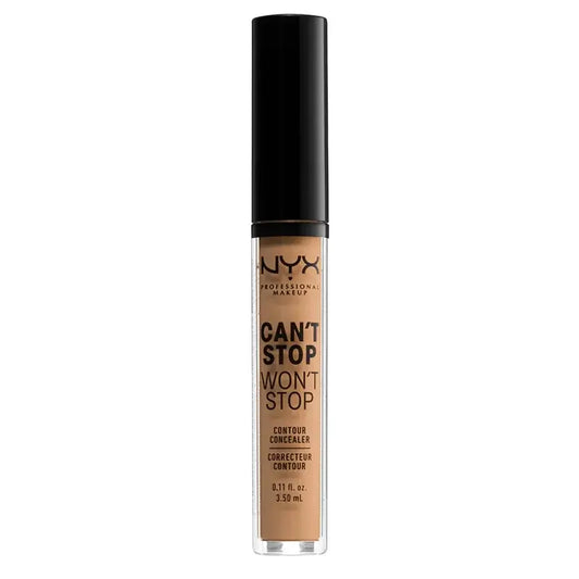 Nyx Non Comedogen Long Lasting Concealer Can'T Stop Won'T Stop Shade 10.3 Neutral Buff For Medium Skin Clar , 3,5 ml