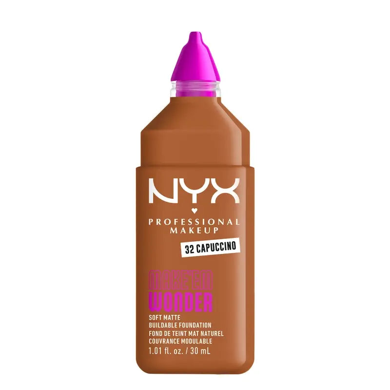 Nyx Cosmetics Make Em Wonder Fdt Cappuccino, 30 ml