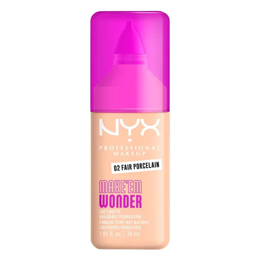 Nyx Cosmetics Make Em Wonder Fdt Fair Porcelain, 30 ml
