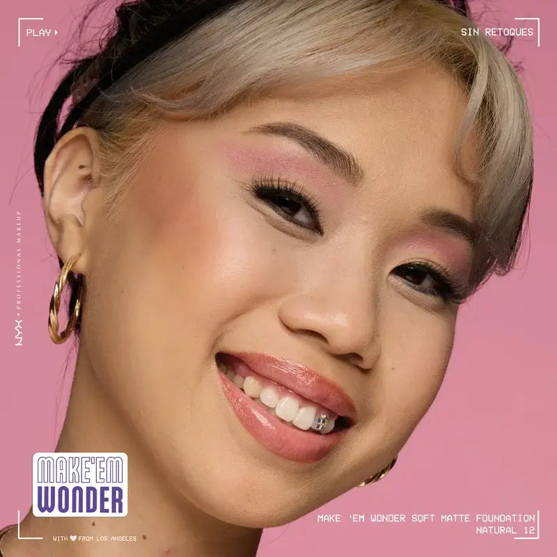 Nyx Cosmetics Make Em Wonder Fdt Natural, 30 ml