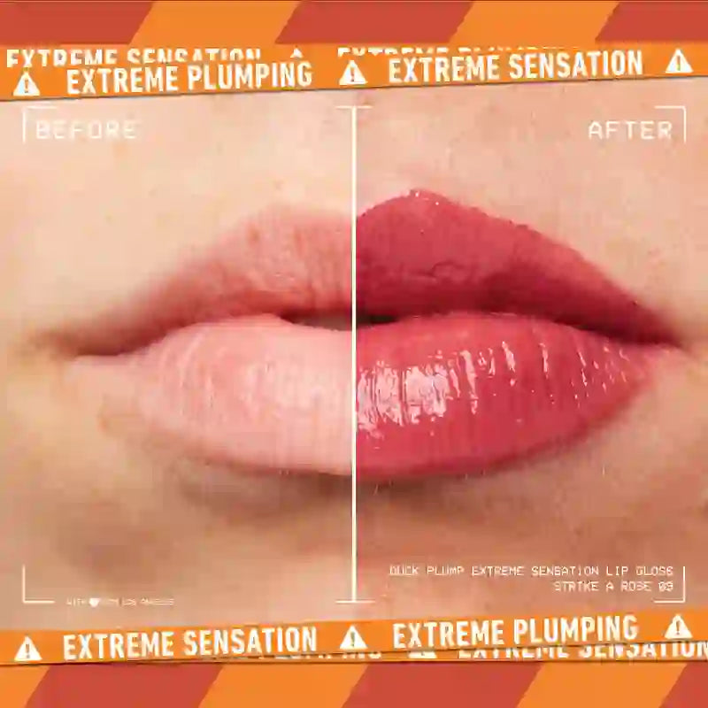 Nyx Duck Plump High Pigment Lip Gloss Volumising Gloss Strike A Rose , 7 ml