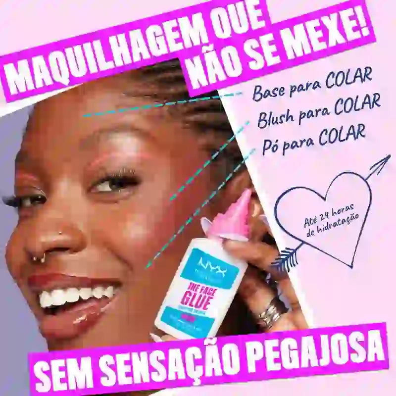 Nyx Face Glue Gripping Primer Moisturising & Long Lasting, 35 ml