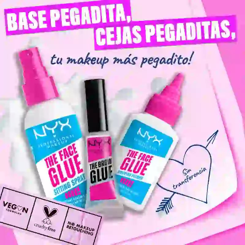 Nyx Face Glue Setting Spray, Long Lasting Resistant Setting Spray , 60 ml