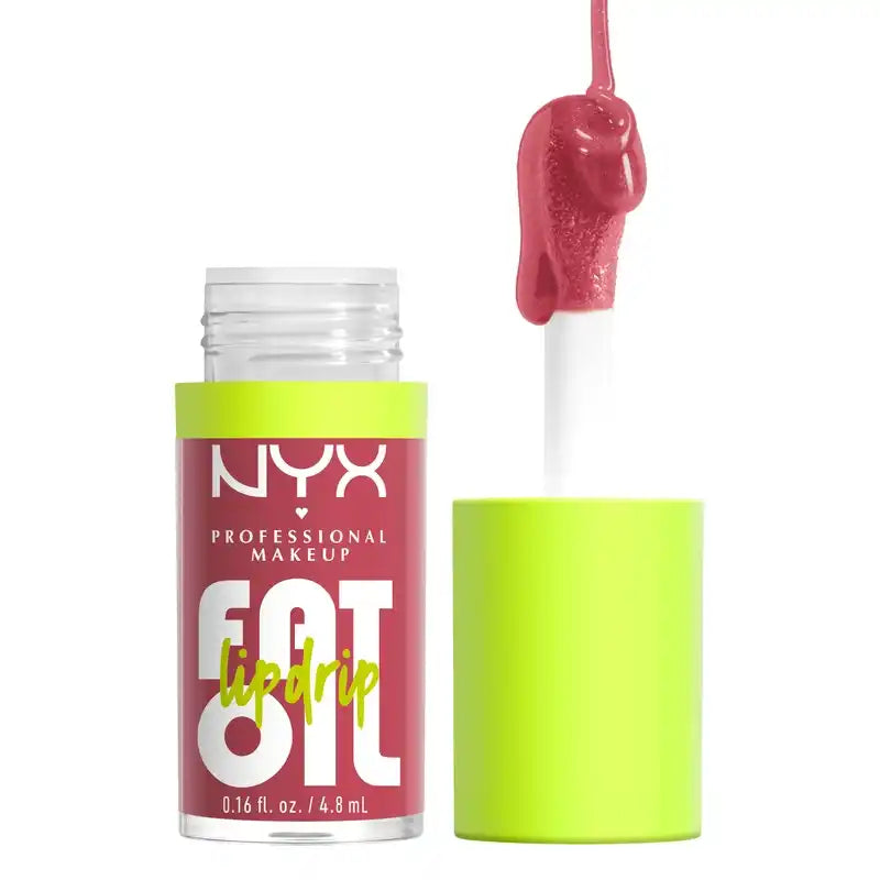 Nyx Fat Oil Lip Drip Lip Oil, Shade Chill Like A Villain , 4.8 ml
