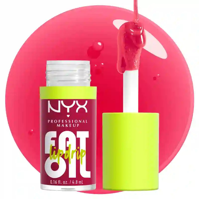 Nyx Fat Oil Lip Drip Newsfeed Lip Oil. 12H Moisturizing. , 4.8 ml