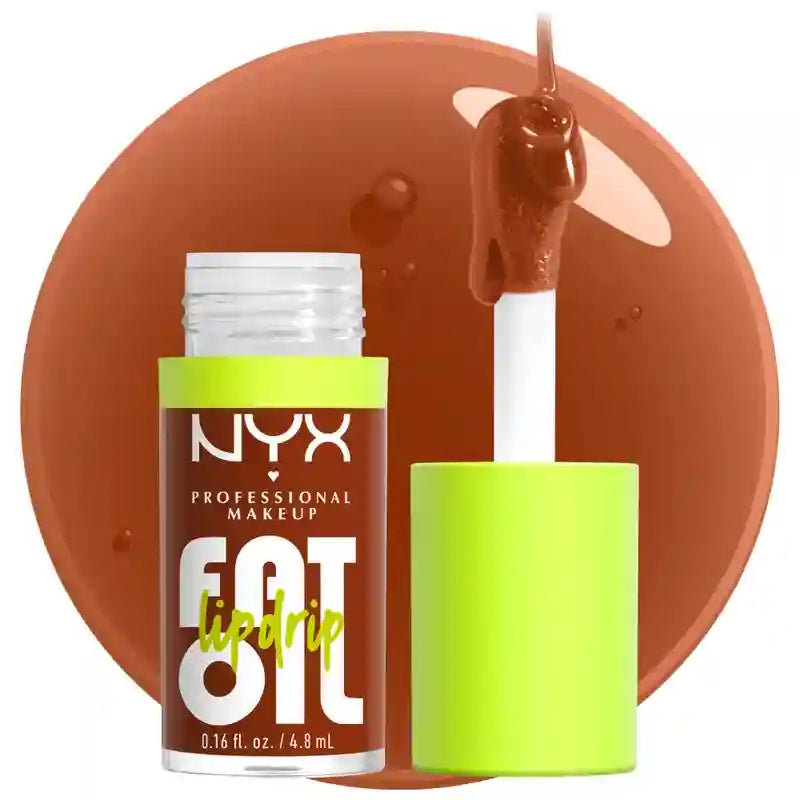 Nyx Fat Oil Lip Drip Scrollin Lip Oil. 12H Moisturizing. , 4,8 ml