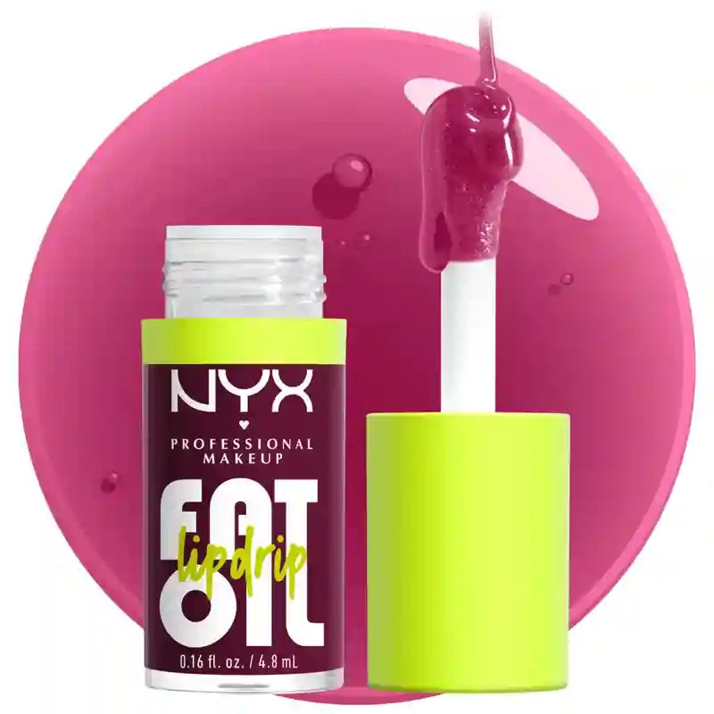 Nyx Fat Oil Lip Drip That'S Chic Lip Oil. 12H Moisturizing. , 4.8 ml