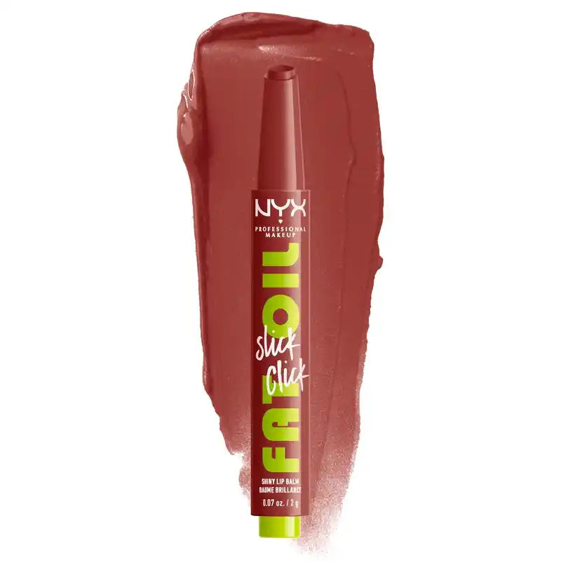 Nyx Fat Oil Slick Lip Oil Stick Click Going Viral , 2 grams