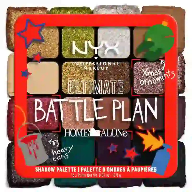 Nyx Home Alone Ultimate Shadow Palette - Ultimate Battle , 1 pcs.