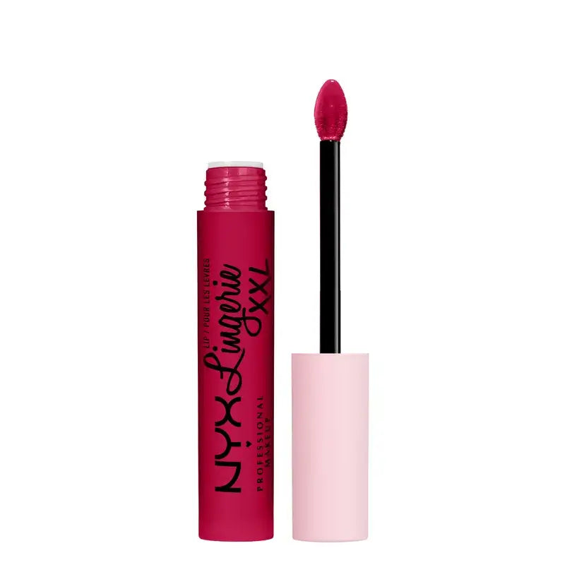 Nyx Liquid Lipstick Lip Lingerei Xxl Long Wear 100% Matte Coverage 16H . Shade Strip N Tease , 4 ml