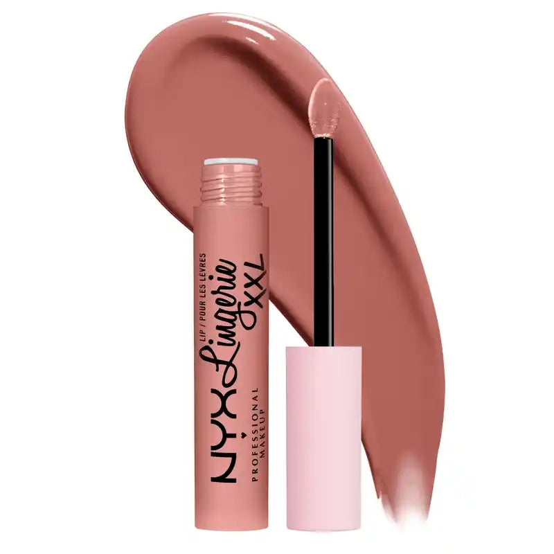 Nyx Liquid Lipstick Lip Lingerei Xxl Long Wear, Matte Coverage 16H. Shade Strip N Tease , 4 ml